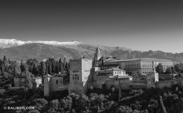 Alhambra, Granada from the Miradouro de San Nicolas. This is Andalucia!