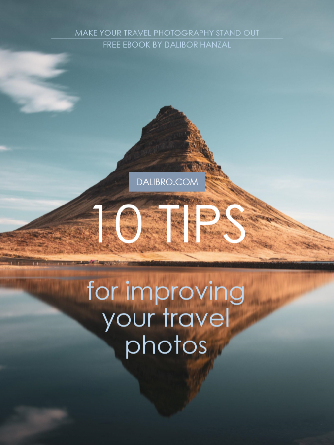 Dalibro's Free eBook 10 tips for improving your travel photos - sample page