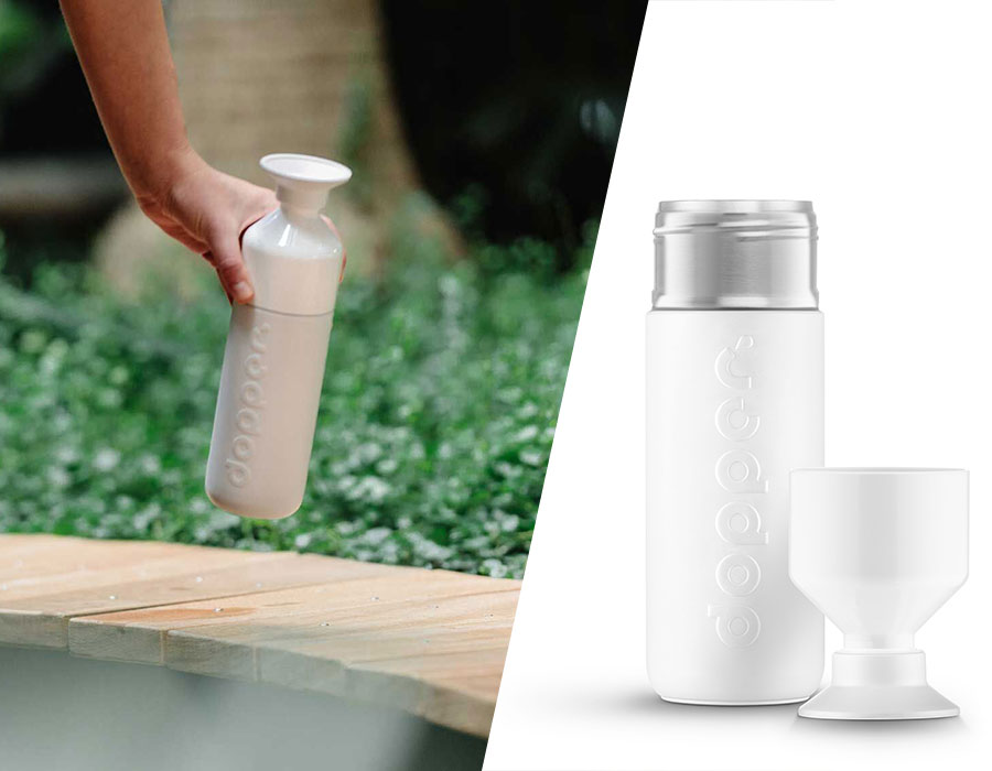 dopper bottle is great for drinking tap water