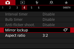 Even the smallest shakes of the mirror flipping up and down can decrease the sharpness of your final photo. Use the Mirror Lockup or Live View for sharp photos!